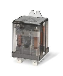 Przekaźnik mocy 12V dc DPDT Finder 2.2W, montaż kołnierzowy