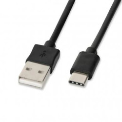Kabel IBOX USB TYP-C, 2A 1M IKUMTC (USB 2.0 typu A M - Micro USB typu B M 1m kolor czarny)