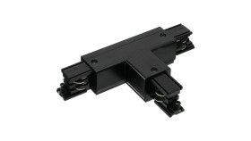 Konektor Trójnik Luxsystem-3F Lewy Black Czarny Creelamp