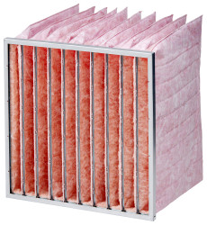 Filtr workowy F7 wymiary rzeczywiste 592 x 592 x 520mm Filtr workowy głębokość 520mm