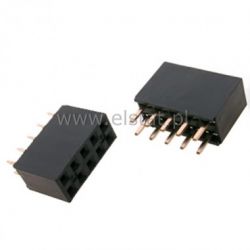 PBD-10S gniazdo dwurzęd. do druku proste