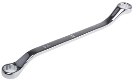 Klucz oczkowy odgięty Klucz oczkowy RS PRO Stal chromowo-wanadowa