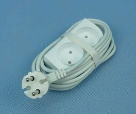 PS-2xGN 3,0mb PRZEDŁUŻACZ BEZ UZIEM.