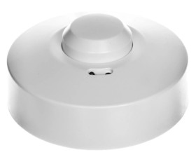 Czujnik ruchu mikrofalowy z osłoną, 5.8GHz 1200W 360 stopni 3-2000lx biały 5 lat gwarancji OR-CR-212