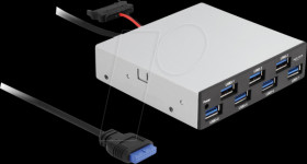 64207 Front Panel 3.5" 7x USB 3.0 Type-A