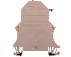 Złączka szynowa bezpiecznikowa G5x20mm 2-przewodowa 6mm2 beżowa WSI 6/LD 10-36V LLC 1119840000