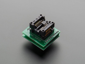 SMT Test Socket - SOIC-20 Medium Breakout [Discontinued]