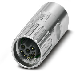 Złącze wielostykowe przemysłowe 8-pinowe M17 Montaż na kablu Wtyczka Phoenix Contact