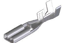 Zacisk zagniatany Żeński Molex 35072 18AWG Złącze zasilania