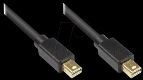 4830-050S Cable Mini DisplayPort 1.1, black, 5m