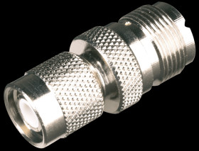 TNC adapter: TNC plug/UHF socket