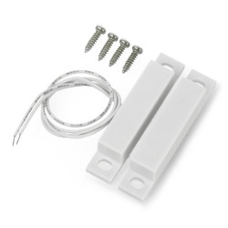 Czujnik magnetyczny - kontaktron CMD1263 + śrubki