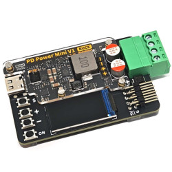 Mini zasilacz kieszonkowy WeAct BUCK V1 QC PD DC 5V-24V / 1V-20V USB-C