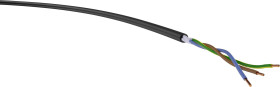 Przewód zasilania VER H07RN-F 3G 2,5 Tr.500, H07RN-F, 3 G 2.50 mm², czarny, 500 m