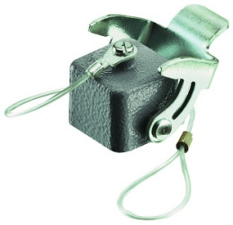 Cover cap, size 3A, steel, longitudinal bow locking, IP44/IP65/IP67, 09200035422