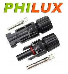 KOMPLET konektor złącze solarne MC4 WTYK + GNIAZDO