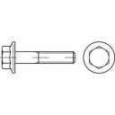 Śruby z łbem sześciokątnym z kołnierzem TOOLCRAFT 139737 M8 35 mm DIN 6921 200 szt.
