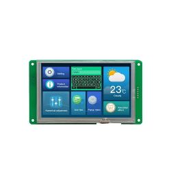 LCD 5.0" 800x480 rezystancyjny panel dotykowy DWIN HMI DMG80480C050-03WTR