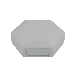 CamdenBoss CBHEX1-60-GY Hex-Box IoT Enclosure 6 Solid Panels Grey