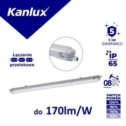 Oprawa hermetyczna MAH PRO 52W 15R-NW max 8400lm 4000K IP65 IK08 150cm regulowana moc 5 lat gwar. 38141