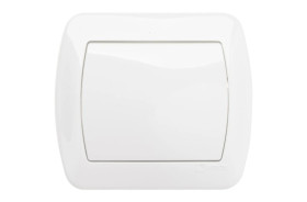 Simon Akord Łącznik jednobiegunowy biały AW1/11