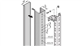 Korytko Kablowe Schroff, 2000H 30B 60D