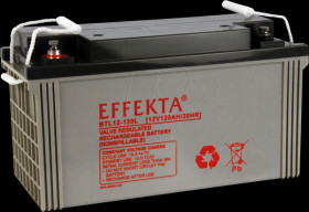 BTL 12-120L Rechargeable AGM battery, 12 V, 120 Ah