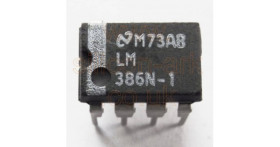 LM386N-1 audio power amplifier - National