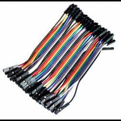 40x przewody zworki DuPont 10cm żeńsko żeńskie