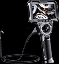 GL917 Endoscope, 4.3'' monitor, Ø 3.9 mm, 4-way movable camera