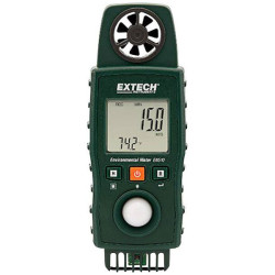 Extech EN510 Anemometer 0.4-20m/s Measures Temperature Humidity &amp; Light