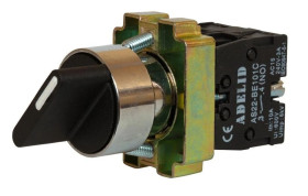 Wyłącznik piórkowy 0-1 bistabilny krótki 10A IP54 AS22-BD21