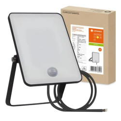 Naświetlacz LED 20W 3000K 1600lm IP65 Czarny z Czujnikiem Ruchu LEDVANCE ESSENTIAL SENSOR