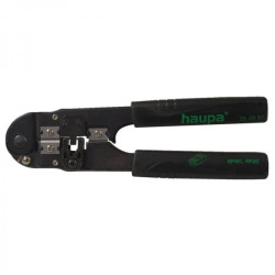 Praska ręczna do wtyków RJ10/14, 210867, Haupa