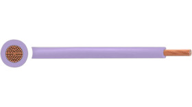 Tri Rated PVC 0.75mm HO5V2-K Violet 100m