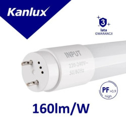 Świetlówka LED T8 1512mm GLASSv4 22W-CW 3520lm 6500K barwa zimna 3 lata Gwar. 33219
