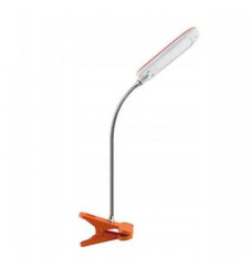 Lampka biurkowa do czytania klips nocna DORI LED 6W pomarańczowa CLIP 02865 STRUHM