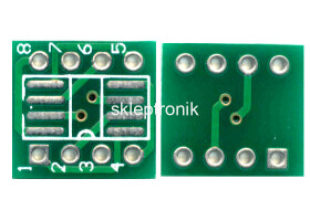 Płytka adapter SOP 8 do DIP 8 2szt