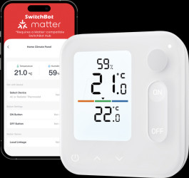 W7400000 Indoor climate panel, 4-in-1