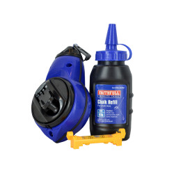 Faithfull HXQ-0023 Rapid Chalk Line Kit 30m
