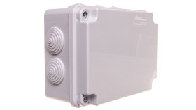 Puszka N/T Hermetyczna Pusta Z Membranami 158X118x76 Ip65 Szara Ph-2A.3 28.23