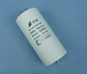 100uF/450V KONEK.KEMOT KOND.ROZRUCH.