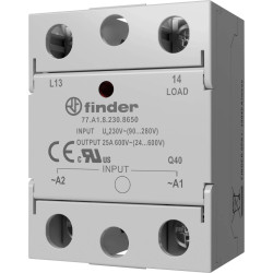 Finder 77A182308650 SSR 25 A 660 V AC Zero Crossing 1pc