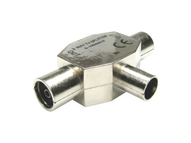 Złącze TV, Męskie do żeńskiego, 1000MHz, Koncentryczny