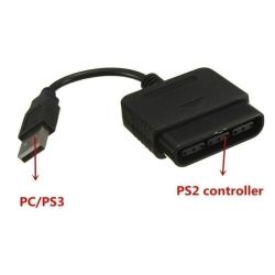 Przejście - konwerter USB PS2 - Playstation PS3 i PC