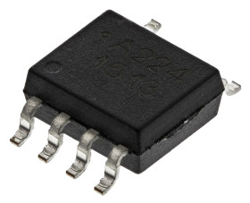 Transoptor ACPL-224-500E z tranzystorem 2-kanałowy AC 20% SOIC 8 Broadcom
