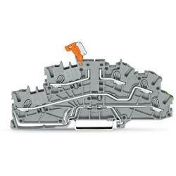 Wielorzędowa złączka szynowa WAGO poziomy: 3 14AWGWciskane TOPJOB S