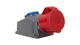 Gniazdo Siłowe Stałe Kombi 16A 5P + 230V