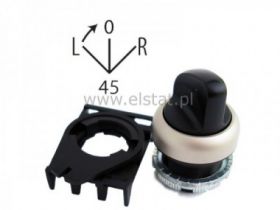 Przełącznik piórowy, obrotowy, 1-0-2, (ON)-0-ON