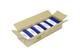 Szczotka do szorowania, Twardy, Niebieski, Poliester, zastosowanie: Mycie rąk, Szczotka do paznokci